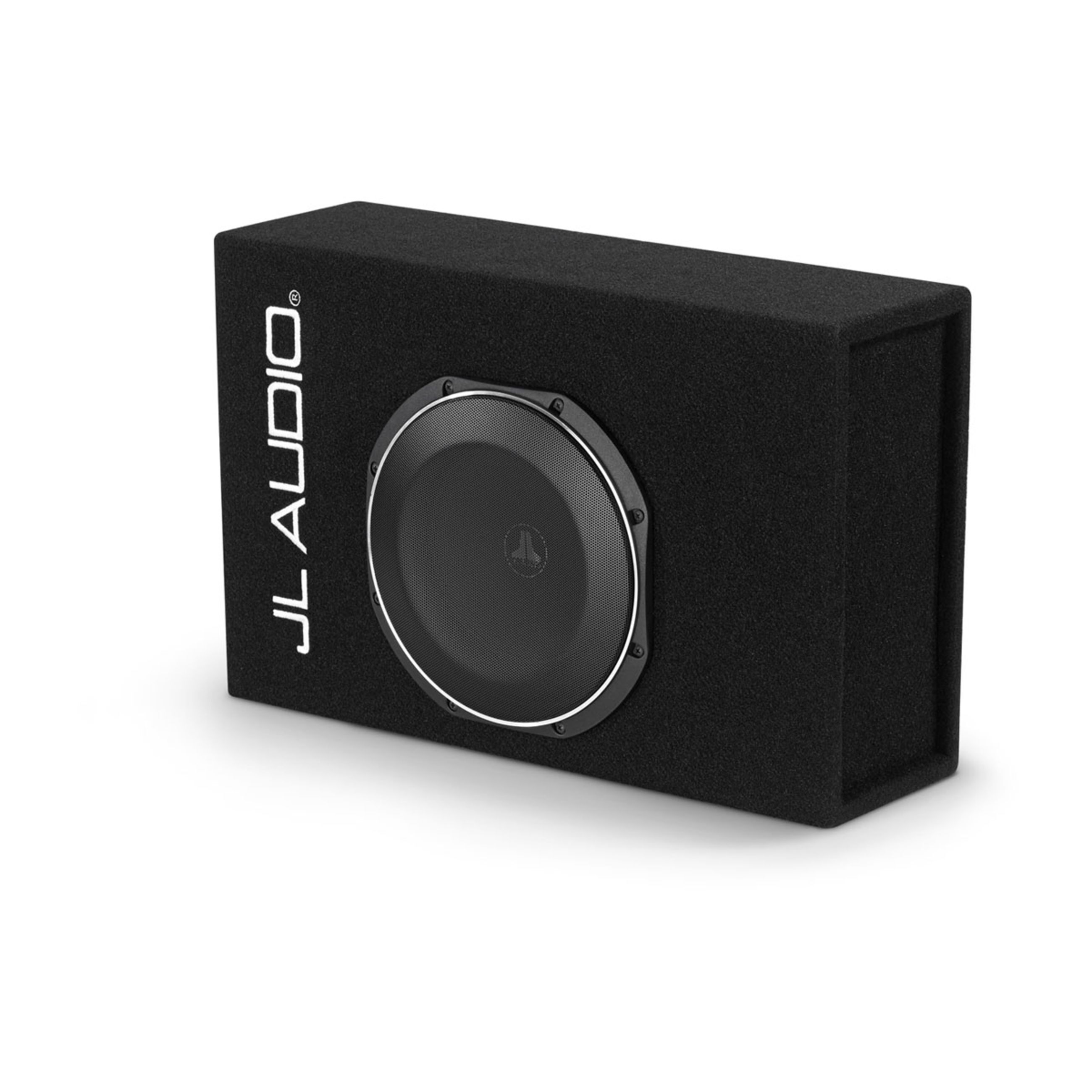 Jl Audio Microsub+ Tw1 Enclosed Car Subwoofer - Single 12" Tw1 Subwoofer And Built-In Amplifier (Acp112Lg-Tw1)