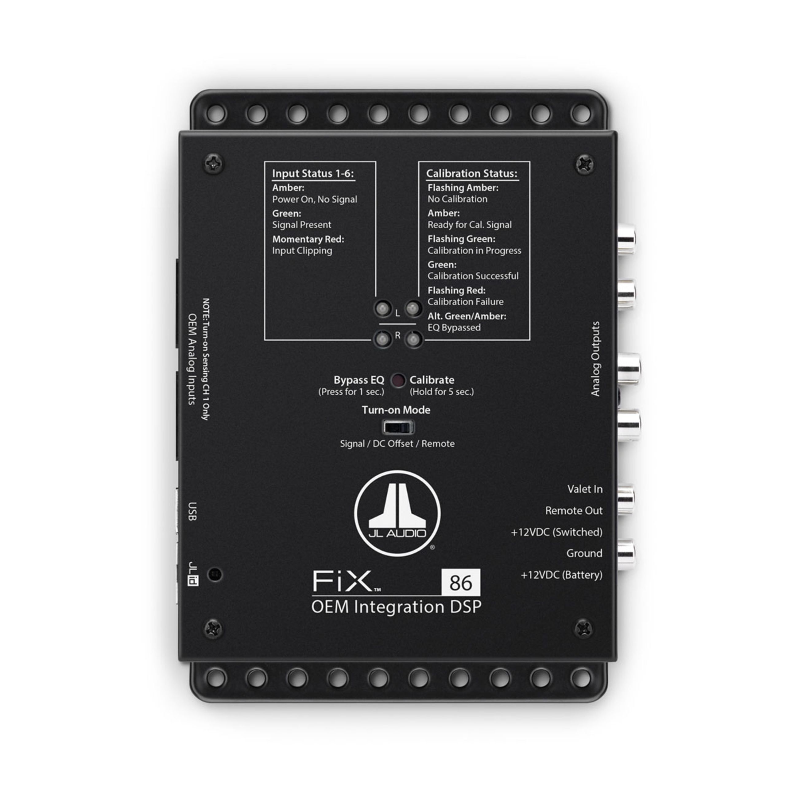 Jl Audio Fix Oem Integration Dsp - Processor With 8-Input And 6-Output Channels (Fix-86)