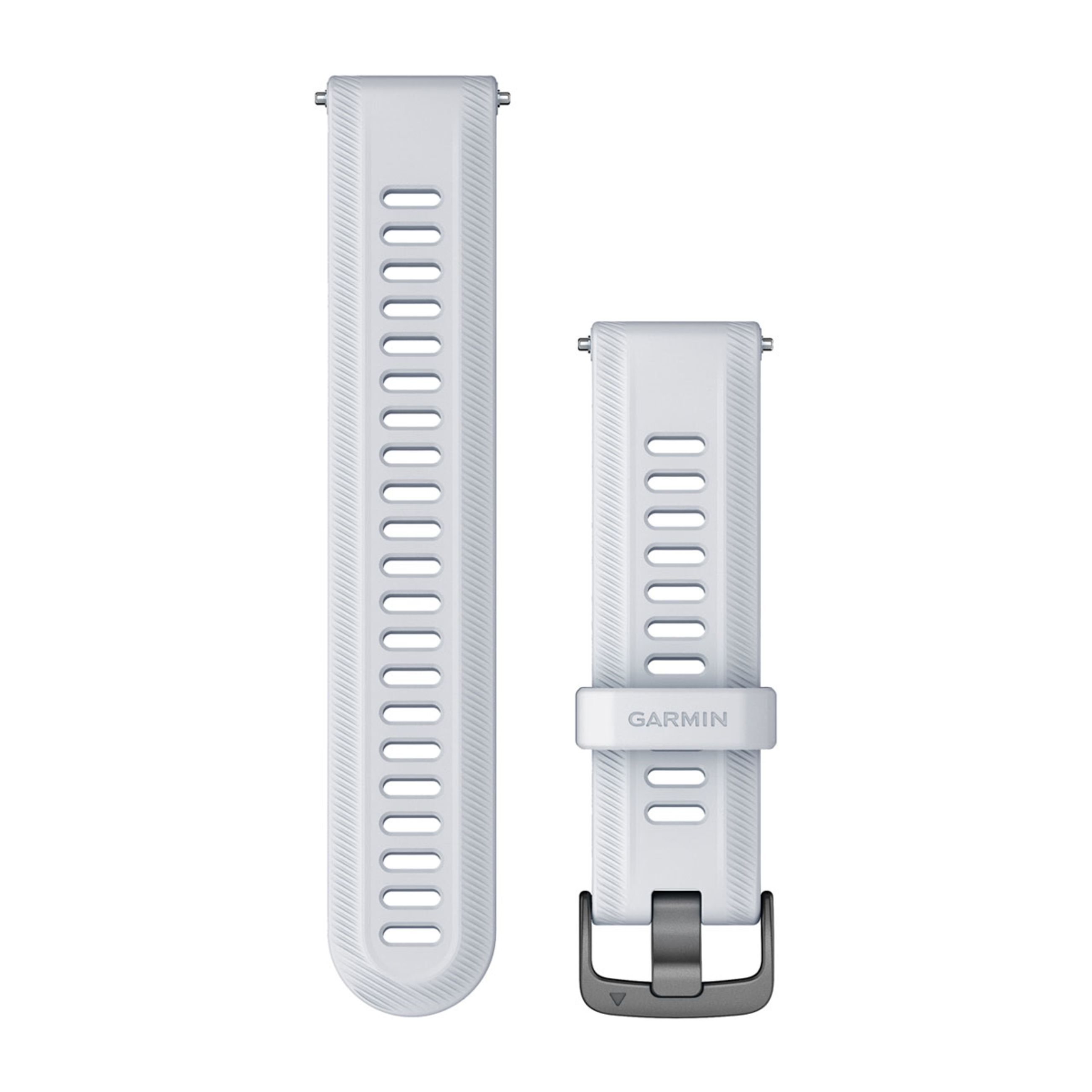 Forerunner Watch Bands (22 Mm) - Whitestone With Slate Hardware