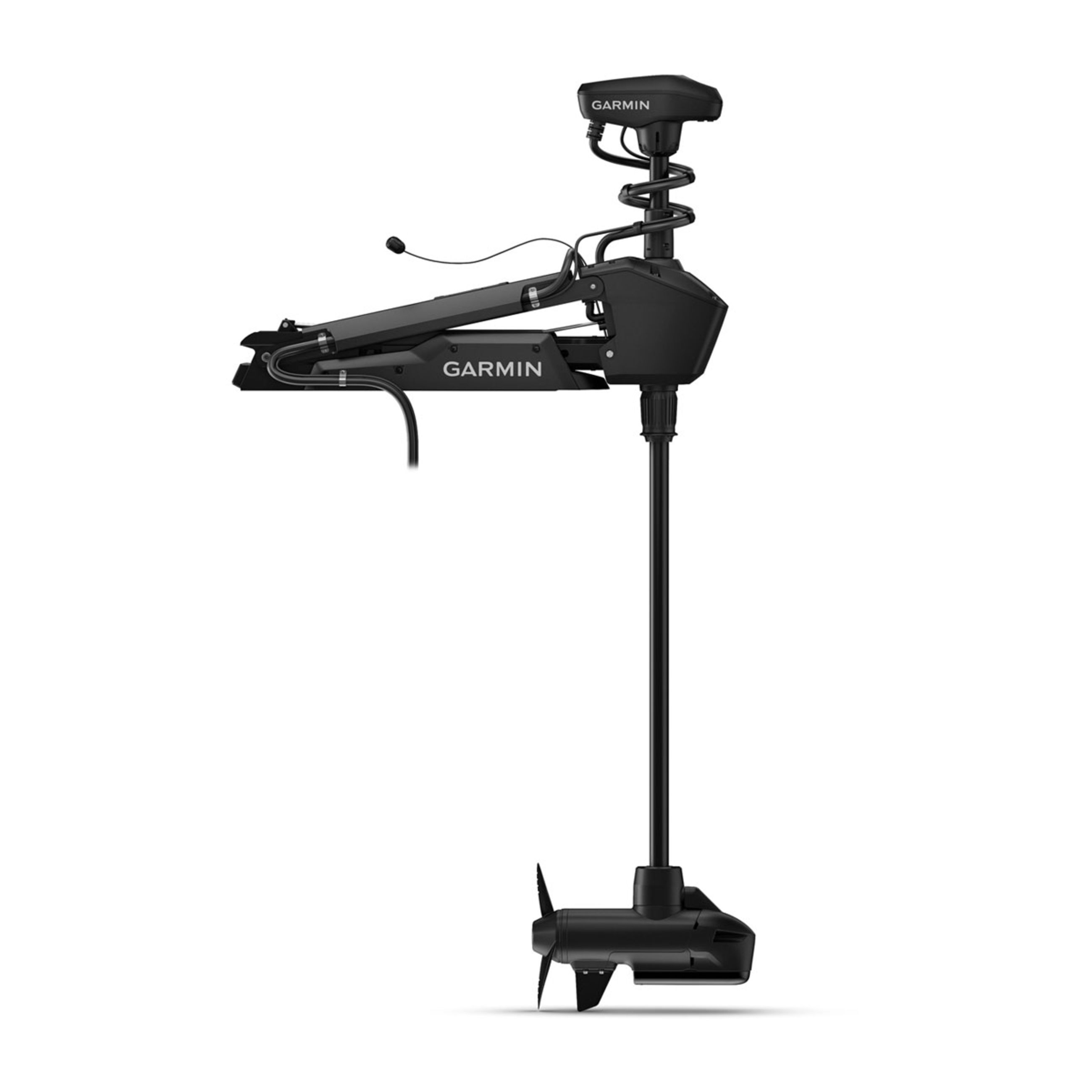 Force Pro Trolling Motor - Black 57" Trolling Motor With Built-In Gt56Uhd-Tr Transducer