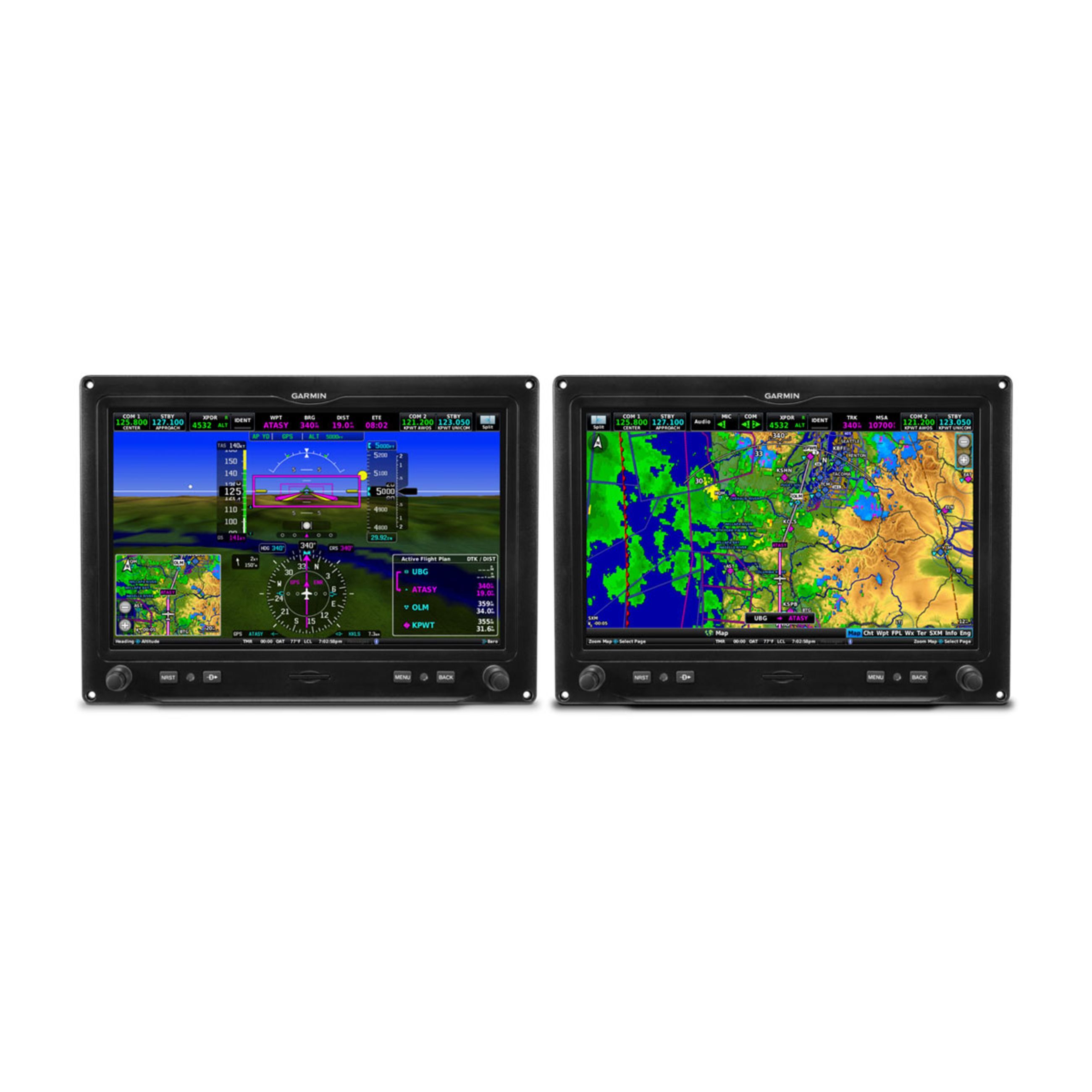 G3X Touch For Certificated Aircraft - Dual 10.6" Landscape Displays