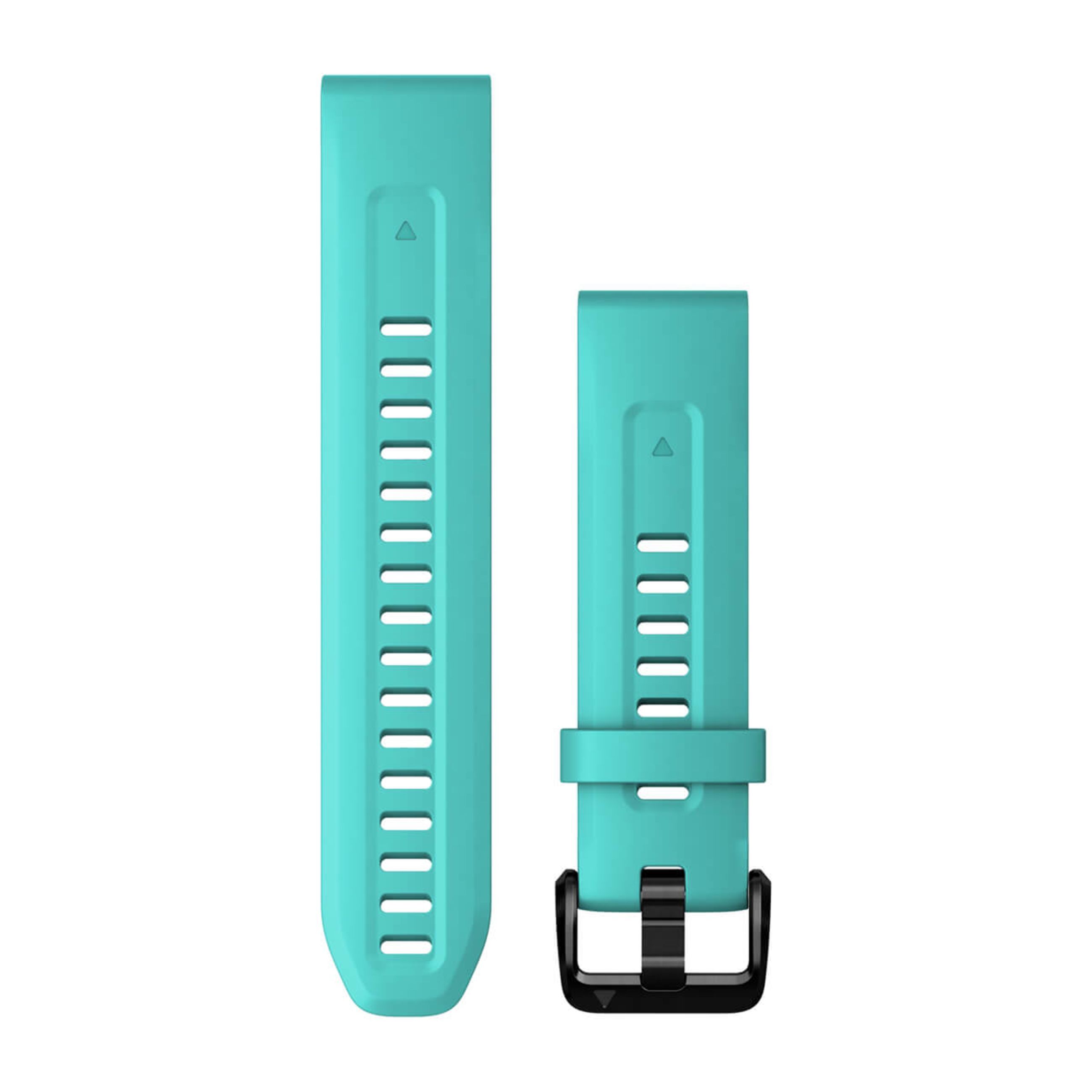 Quickfit 20 Watch Bands - Aqua Silicone