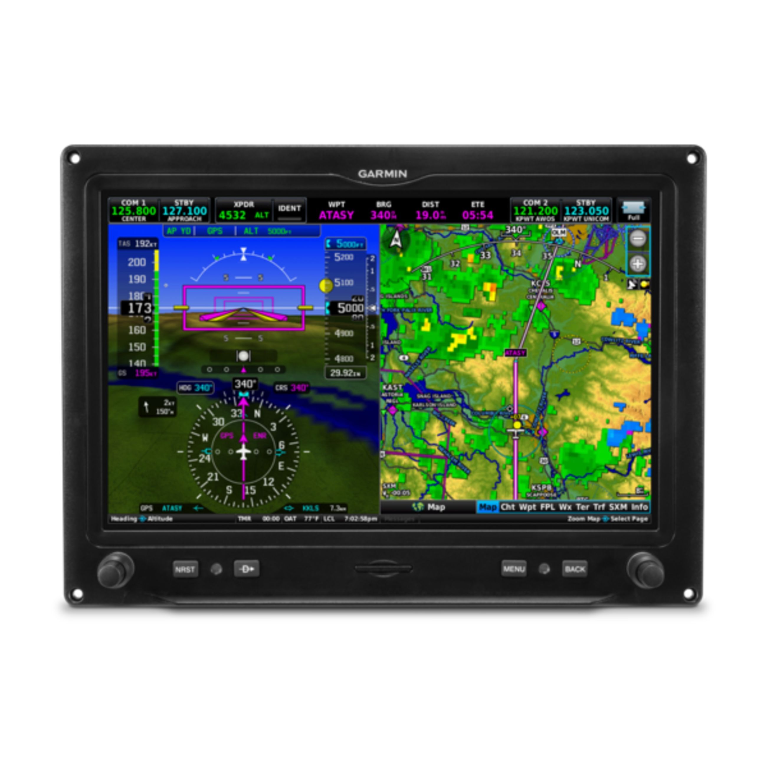 G3X Touch For Certificated Aircraft - 10.6" Landscape Display